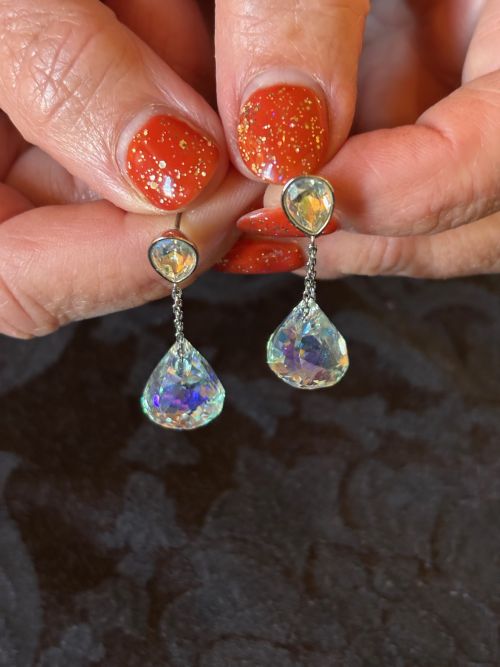 Photo of crystal earings