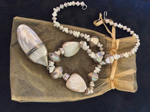 Photo of mother of pearl necklace